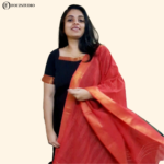 Rubiblack Mangalagiri Cotton 3-Piece Suit with Lining