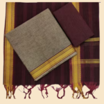 Mangalgiri cotton 3-Piece Unstitched dress materials