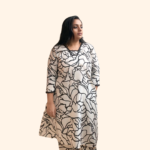 Nori Flow Minimal Abstract Print Co-ord for Premium Daily Wear
